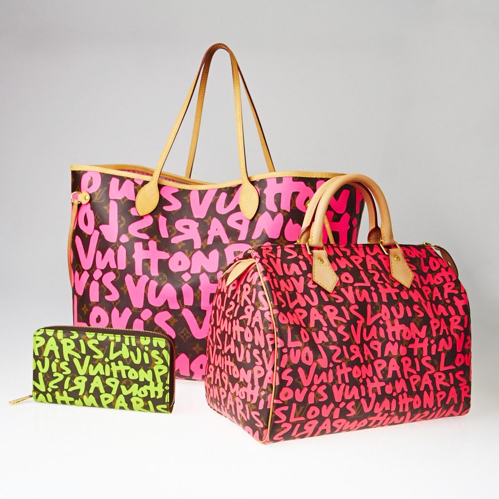 Stephen Sprouse x Louis Vuitton Graffiti Keepall Bags (2001/2009)
